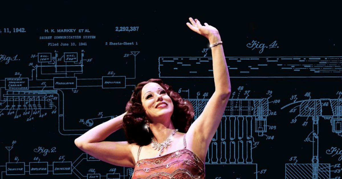 Auckland Arts Festival 2025 HEDY The Life Inventions Of Hedy Lamarr HEDY! Homepage Hero Slider 1386 X 520